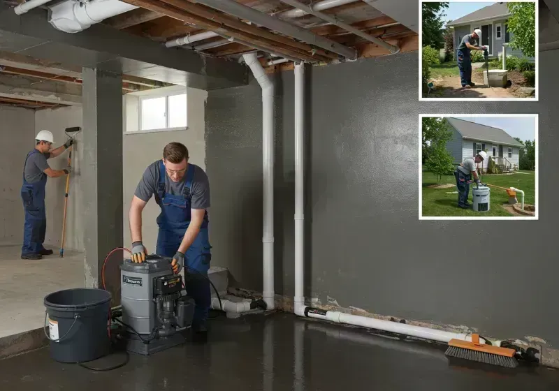 Basement Waterproofing and Flood Prevention process in Highland Falls, NY